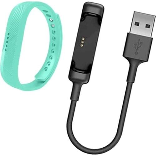 New Fitbit Flex 2 Replacement USB Charging Cable Cradle Dock Adapter With 15cm/1m Cable Length For Fitbit Flex 2