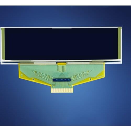 2.8" OLED Display 256*64 25664 Dots Matrix LCD Module Display Screen 30PIN SSD1322UG-5664ASYDF01 SSD1322 Controller Support SPI