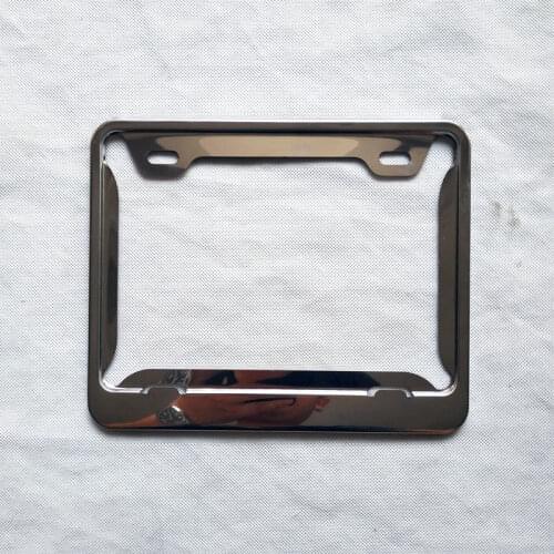 Suitable for Spain Moto Motorcycle License Numbers Plates Metal Imitation carbon fiber Plate Holder Frame 1 Pcs