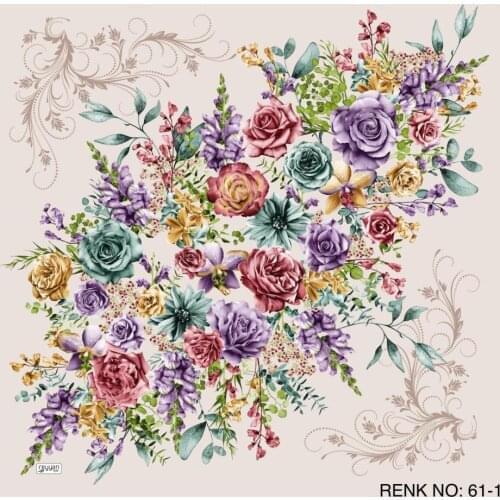 REYYAN SILK OYALIK WRITING (NEW QUALITY)-14673 - RENK-61