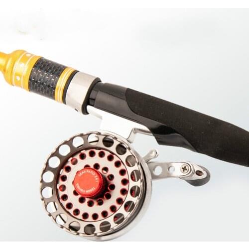 Raft Wheel Lure Fly Wedkarstwo Reel Cut Left/Right Coil Casting Fly Hollwe Wheel Fishing Tackle Fishing Reels Carrete De Pesca