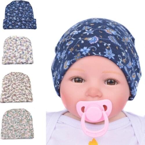 0-2 Years old New Newborn Baby Boy Girls Toddler Infant Kids Children Winter Knit Floral Leopard Hat Cap Beanie Baby Gifts