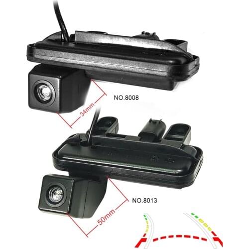 Intelligent Trajectory Tracks Car Trunk Handle Rear View Camera for Mercedes Benz E Class W212 S212 C207 E200 E220 B180 B200