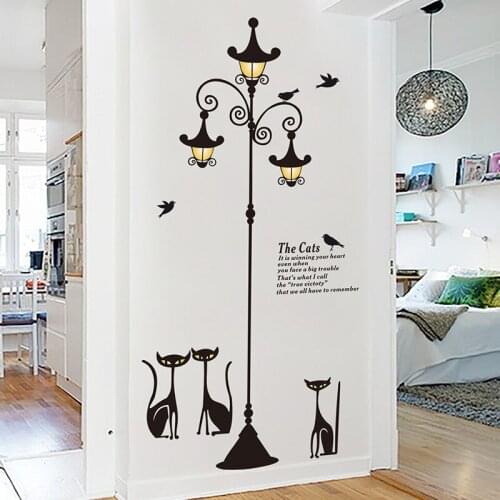 [VIP] Creative Wall Stickers Warm Living Room Background Wall Decoration Self-adhesive Wallpaper Removable Home Deocr