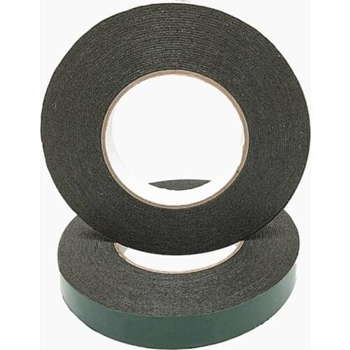 1mm Thickness Green Film Foam PE Super Double-sided Tapes Mounting Tape for Automotive Moldings LED