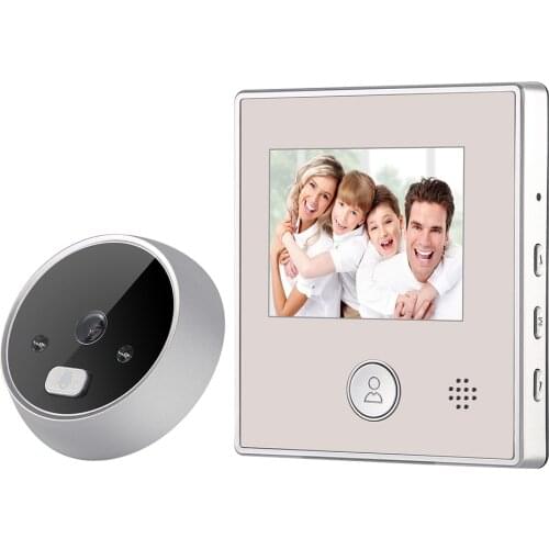 2.8 inch LCD Color Screen Digital Doorbell 120 Degree Door Eye Electronic Peephole Door Camera Viewer Smart Door Bell