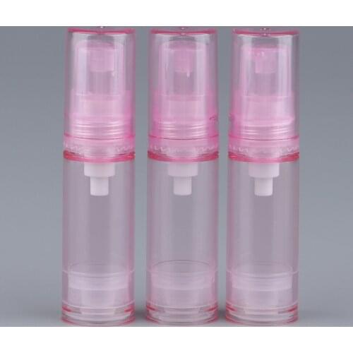 3 Jars Portable Airl Bottle Cosmetic Treatments Pump Travel Empty Bottle