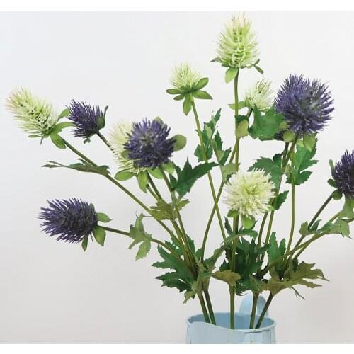 3pcs highend artificial flowers Windflower chrysanthemum branch home house table office event wedding decor fake flower myosotis