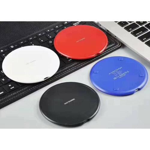 10W Qi Wireless Charger For iPhone 8 X XR XS Max 11 QC3.0 Fast Wireless Charging for Samsung S20 Note10 S10 USB Charger Pad