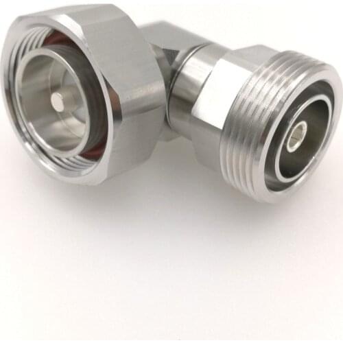 DIN 7/16 Din Adapter 7/16Din Male To Female Right Angle RF Connector Adapter