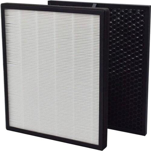 EAS-Air Purifier True HEPA & Activated Carbon Filters Set for LEVOIT LV-PUR-131 Air Purifier