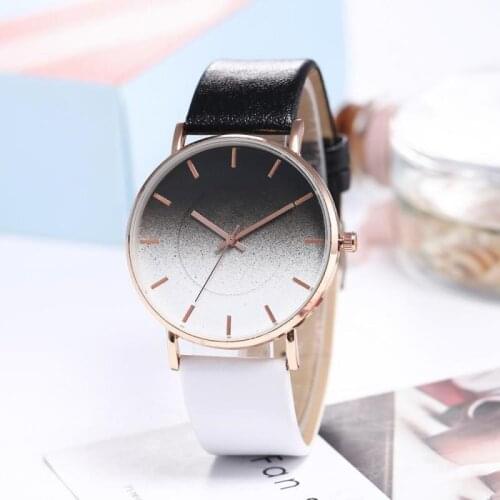 Hot Sales Ladies' Watch Creative Mixed Colors Belt Watch Students Hand Jewelry Small Gifts Watch