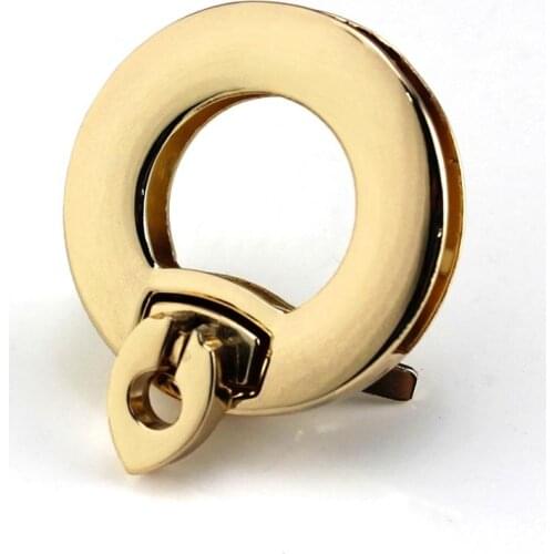 1pcs Metal Bag Turn Lock Twist Lock Clasp for Leather Craft Women Bag Handbag Shoulder Bag Purse DIY Hardware Accessories