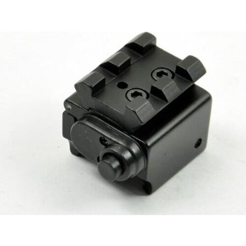 Mini Adjustable Compact Red Dot Laser Sight Aim Shot Scope Picatinny 20mm Rail For Airsoft Pistol Hunting Accessories
