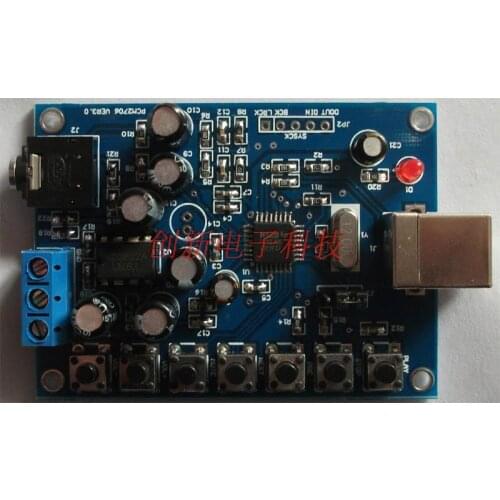 PCM2706 HI-FI USB fever sound-card USB small speaker USB DAC