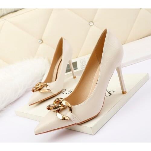 2020 Luxury Women 7cm Gold Silver Gray Reflective Eden High Heels Patent Leather Stiletto Pumps Formal Wedding Shoes Plus Size43