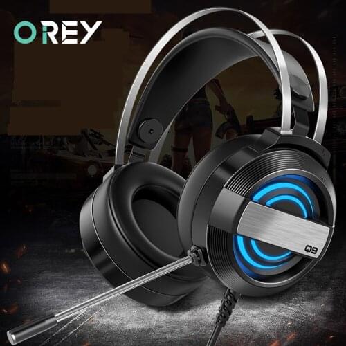 7.1 Sound USB Wire Gaming Headset For Mac Laptop PC Gamer Computer Game Headphones With Microphone Noise Canceling Earphone