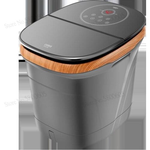 Foot bath barrel high depth automatic heating foot bath constant temperature foot washing electric massage foot bath