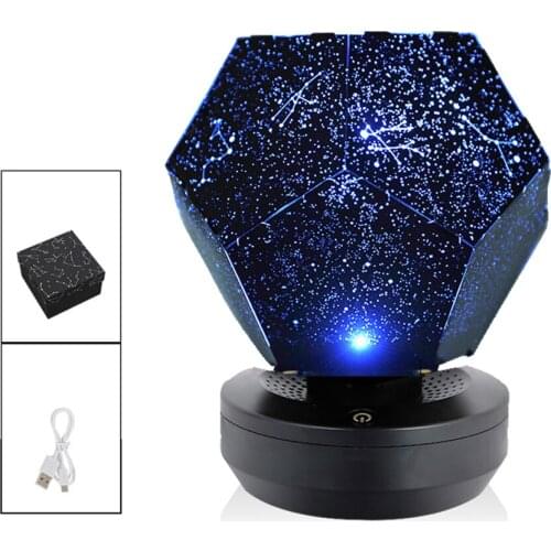 Starry Sky Light Projector Home DIY Gift Romantic Babysbreath Multi-function Creative Decorative Lamp