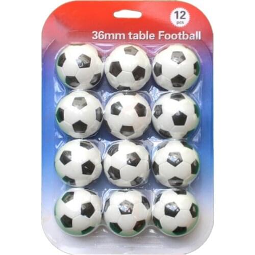 12Pcs Soccer Balls Toy Superior Material Maneuver Easily Teamwork Ability Standard Football Tables Mini Soccer Balls for Family