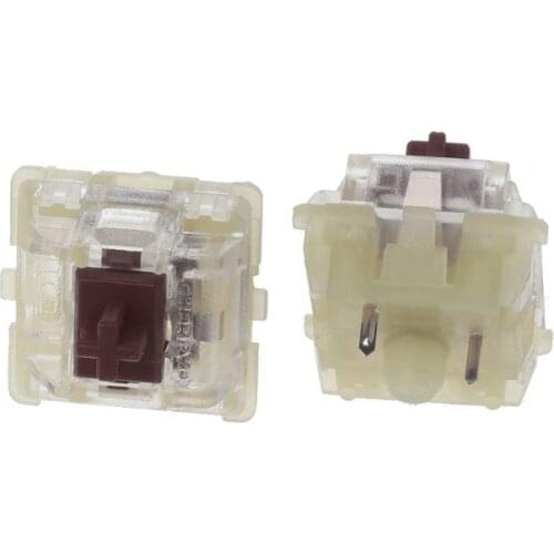 2Pcs Original SMD RGB Cherry MX Switches 3pin Feet Brown Switch Mechanical Keyboard Clear Switch R9JB