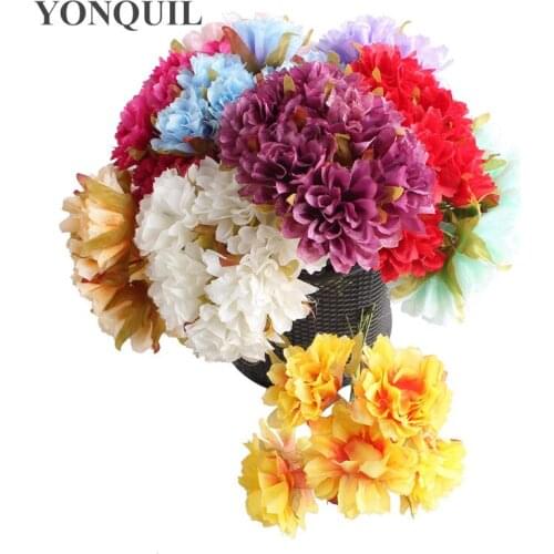 30PCS Artificial Flowers Scrapbooking For Wedding Bridal Bouque Decoration Handicraft DIY Gift Box Wreath Material