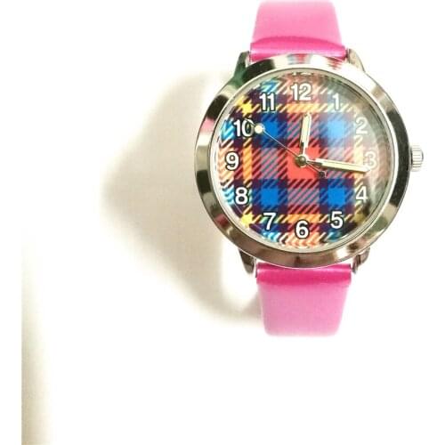 3D Classic lattice cartoon Children wrist watch boys girls gift kids mini quartz watches reloj Montre Enfant relogio infantil