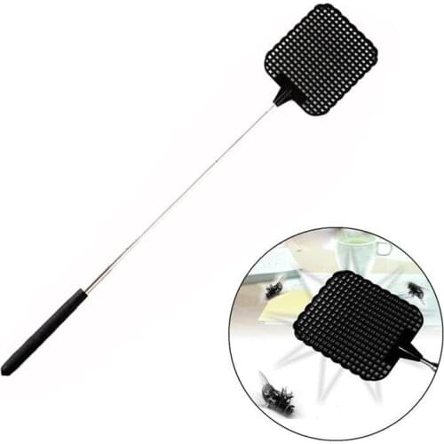 4pcs Fly Swatters Telescopic Extendable Fly Swatter Prevent Pest Mosquito Tool Flies Trap Retractable Swatter Garden Supplies