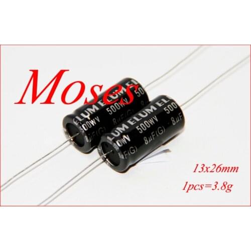500v 10uf 100% Original brand new Axial Electrolytic Capacitor Capacitance 13x26mm (100pcs)