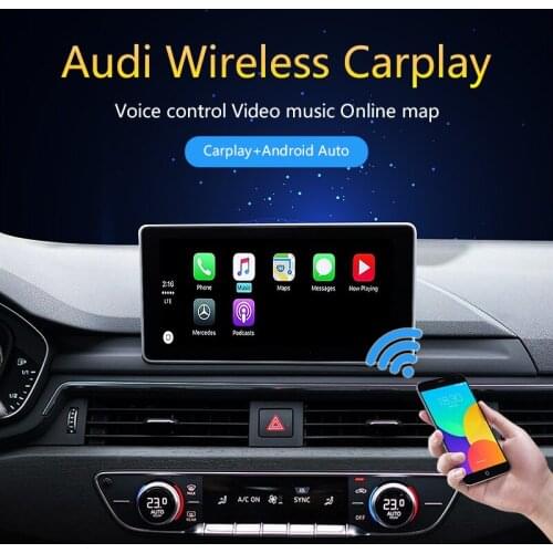 Navihua Wireless carplay adapter multimedia video interface android for Audi A1 A3 Q3 A4 A5 A6 Q5 Q7 auto apple carplay
