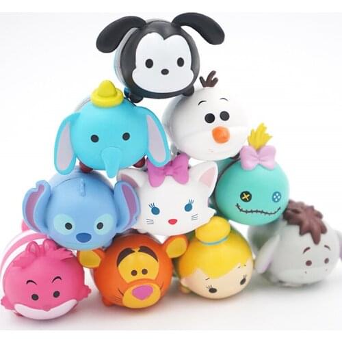 Disney Cute and creative 10 Mickey Minnie Mouse dolls car ornaments interior Doll Bag Christmas gift