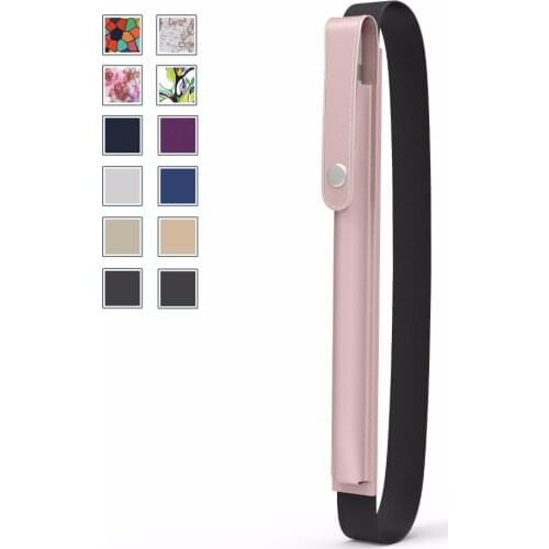 Pencil Case Holder for Apple Pencil PU Leather Elastic Pencil Pocket Sleeve Detachable Pouch Cover for Apple Pencil iPad Pro 9.7