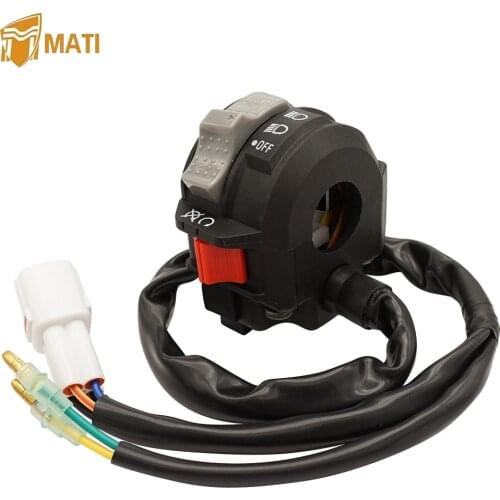 For Blaster 200 YFS200 YFS 200 YFS200P YFS200R YFS200S YFS200T YFS200V Left Handlebar Switch Control Engine Run Off Headlight