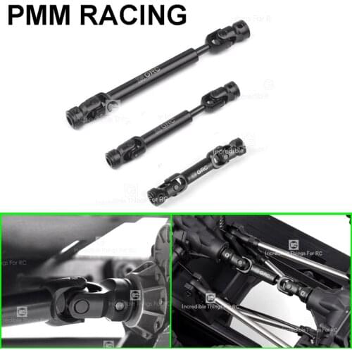 Metal universal joint Heavy CVD second-generation drive shaft For 1/10 RC Crawler Car Traxxas TRX4 D90 D110 SCX10 TRX6 VS4