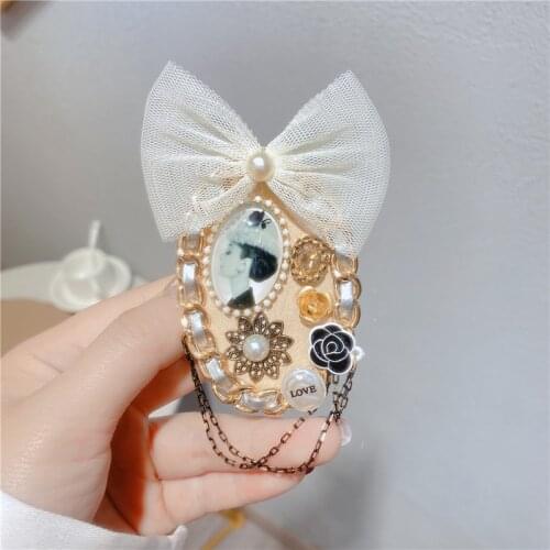 New Fashion Fabric Bowknot Brooch Flower Pearl Tassel Chain Lapel Pins Badge Suit Corsage Brooches for Women Jewelry Accessories