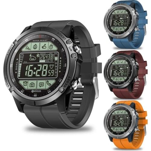 New Design Enhanced Colorful Profressional Outdoor Smart watch Real-time Weather Steps Calorie Distance Tracking 50M Waterproof DU55