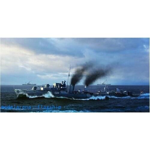 Trumpeter 05333 1/350 HMCS Huron Destroyer 1944 Plastic Model Building Kit