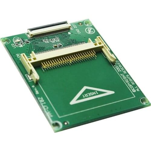 Durable CF to ZIF/CE Interface Converter Adapter Card with Cable for 1.8 Inch Hard Disk Notebook Game Consoles Device