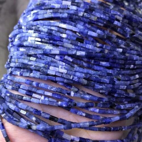 Agate/jade rectangle 2*4mm for DIY jewelry making loose beads FPPJ wholesale beads nature