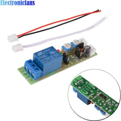 DC 5V 12V 24V Adjustable Cycle Timer Delay On/Off Switch Relay Module 15min 60min Timer Control Switch Relay Module