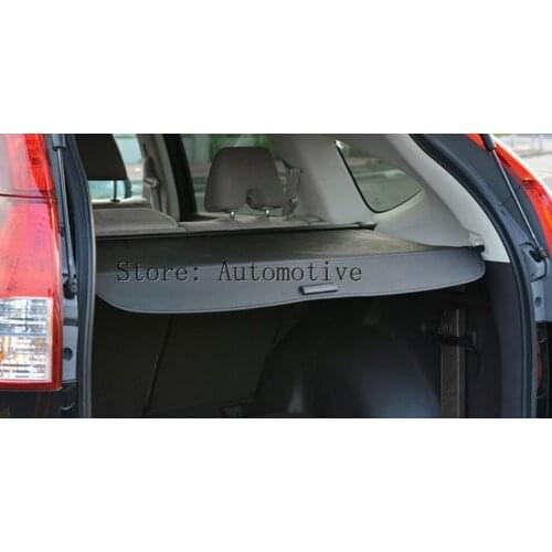 Car Rear Trunk Security Shield Shade Cargo Cover For KIA SPORTAG 2007 2008 2009 2010 2011 2012 2013 (Black beige)