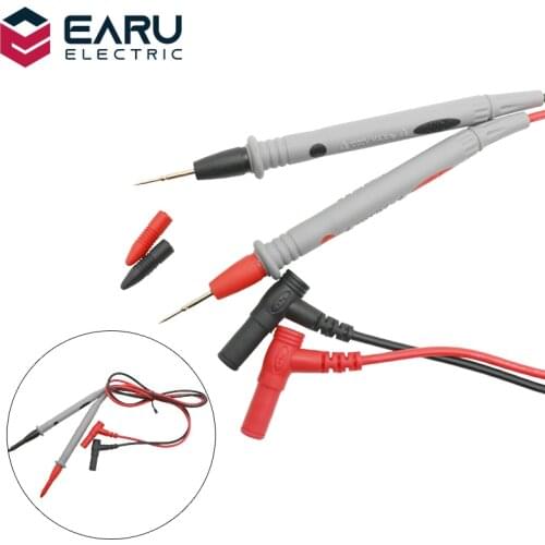 1set TD-118S Silicone 1000V 20A Universal Digital Multi Meter Test Lead Probe