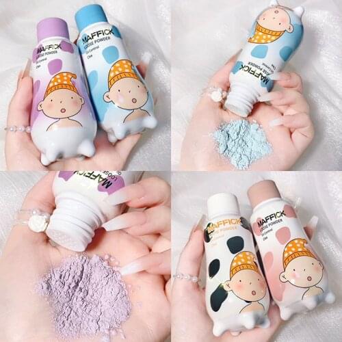 1 PC Loose Powder Mini Makeup Powder Oil Control Makeup Lasting Concealer Waterproof Brighten Skin Tone Cosmetics TSLM1