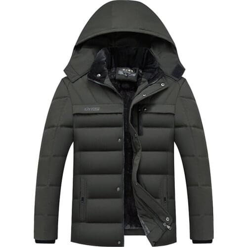 Leayond Men's Warm Parkas