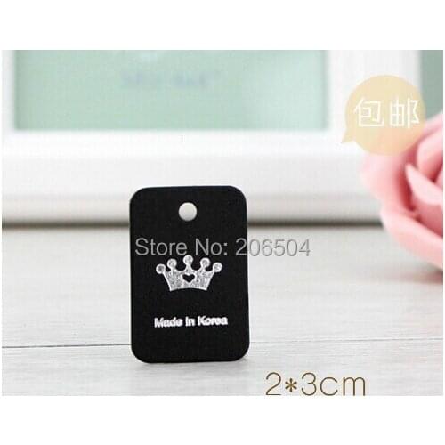 Wholesale Scallop Kraft Blank Hang tag Retro Gift tag, Table Number cards, 500pcs/lot High Quality Kraft Tag yxc020