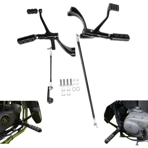 Forward Controls Kit Foot Pegs Levers Linkage for Harley Sportster 883 1200 2014-2020 Aluminum Stainless Steel Left Right Front