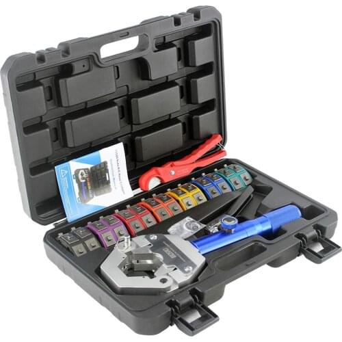 Manual Hydraulic Hose Crimper Crimping Tool Auto A/C Hose Hydra-Crimper Repair Air Condition Hose 71500