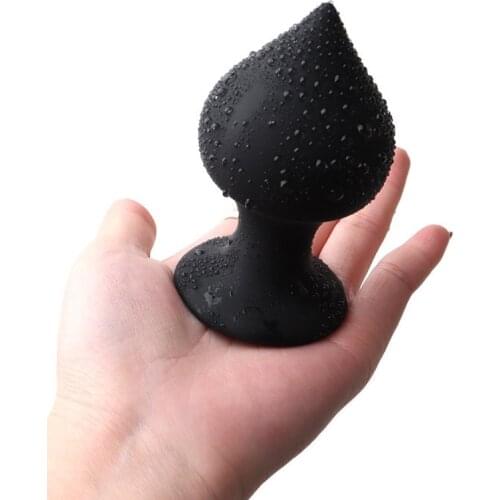 Silicone Butt Plug Anal Plugs Unisex Sex Stopper Heart Anus Plug Adult Toys for Men/Women Anal Trainer For Couples BDSM Toys