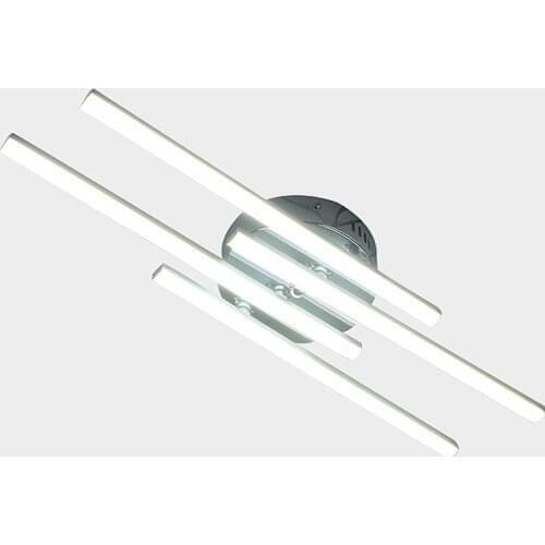 Led Ceiling Light 12W 18W 24W Straight Type 220V 110V 2/3/4 Lights Ceiling Lamp For Bar Restaurant Living Rooms Bedroom Kitchen