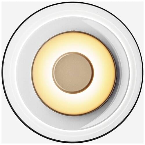 Postmodern Loft Led Glass Wall Lamp Concise Bowl Bedroom Bar Hotel Bedside Restaurant Decro Light Fixtures Free Shipping